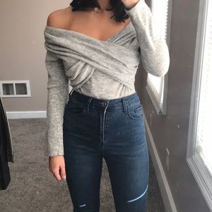 Sweater body suit